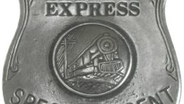 Railway Express Special Agent badge