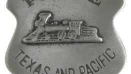 Special Police Texas and Pacific Railroad badge
