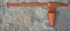 western toy cap gun holsters