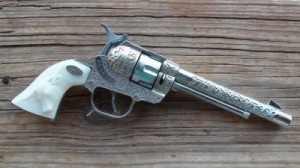 1 PR Bronco 44 Rancher Model cap gun MADE IN U.S.A. - Price $39.95