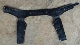 Leather-Toy-Gun-Holsters-Black
