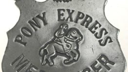 Pony Express badge