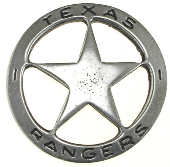 Texas Rangers badge – Wild West Toys