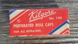 Kilgore Perforated roll caps 1940s