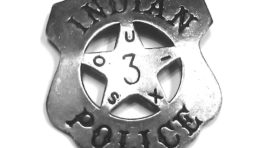 Indian Police 3 badge