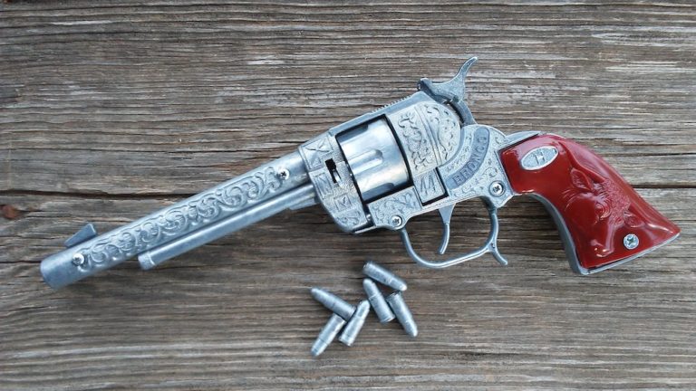 Red River Bronco 44 cap gun relic series (long barrel) – Wild West Toys