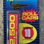Vintage 250 Tootsie toy cap gun paper caps