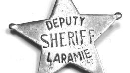deputy sheriff laramie badge