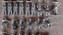 TimMee Confederate army civil war toy soldiers set of thirty