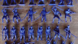 TimMee Union army civil war toy soldiers set of thirty