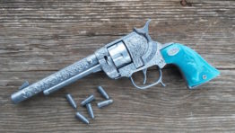 Brazos Bronco 44 toy cap gun long barrel relic series