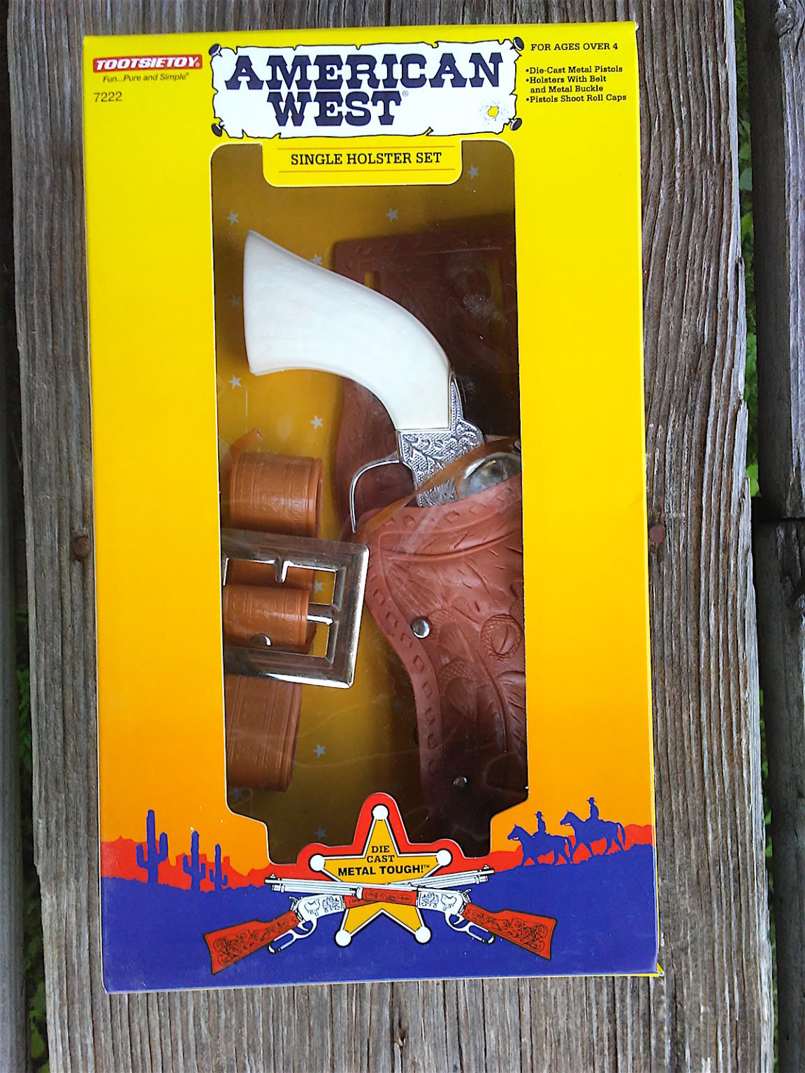 TootsieToy American West Single Holster Set new in box Brown – Wild ...