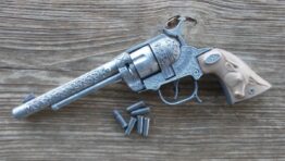 Bronco 44 toy cap gun pistol Lawman Ranger model