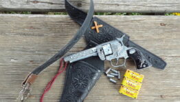 Dura-Hide and Plastic Toy Cap Gun Holsters for sale