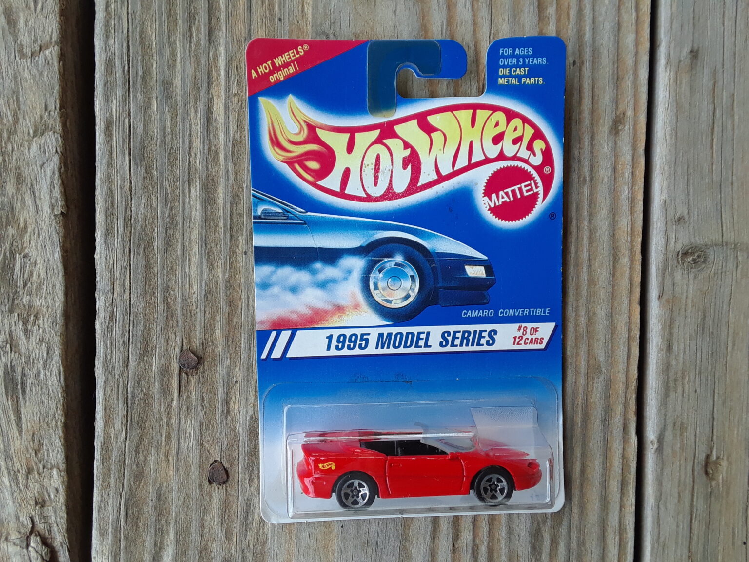 Hot Wheels 1995 Model Series Camaro Convertible – Wild West Toys