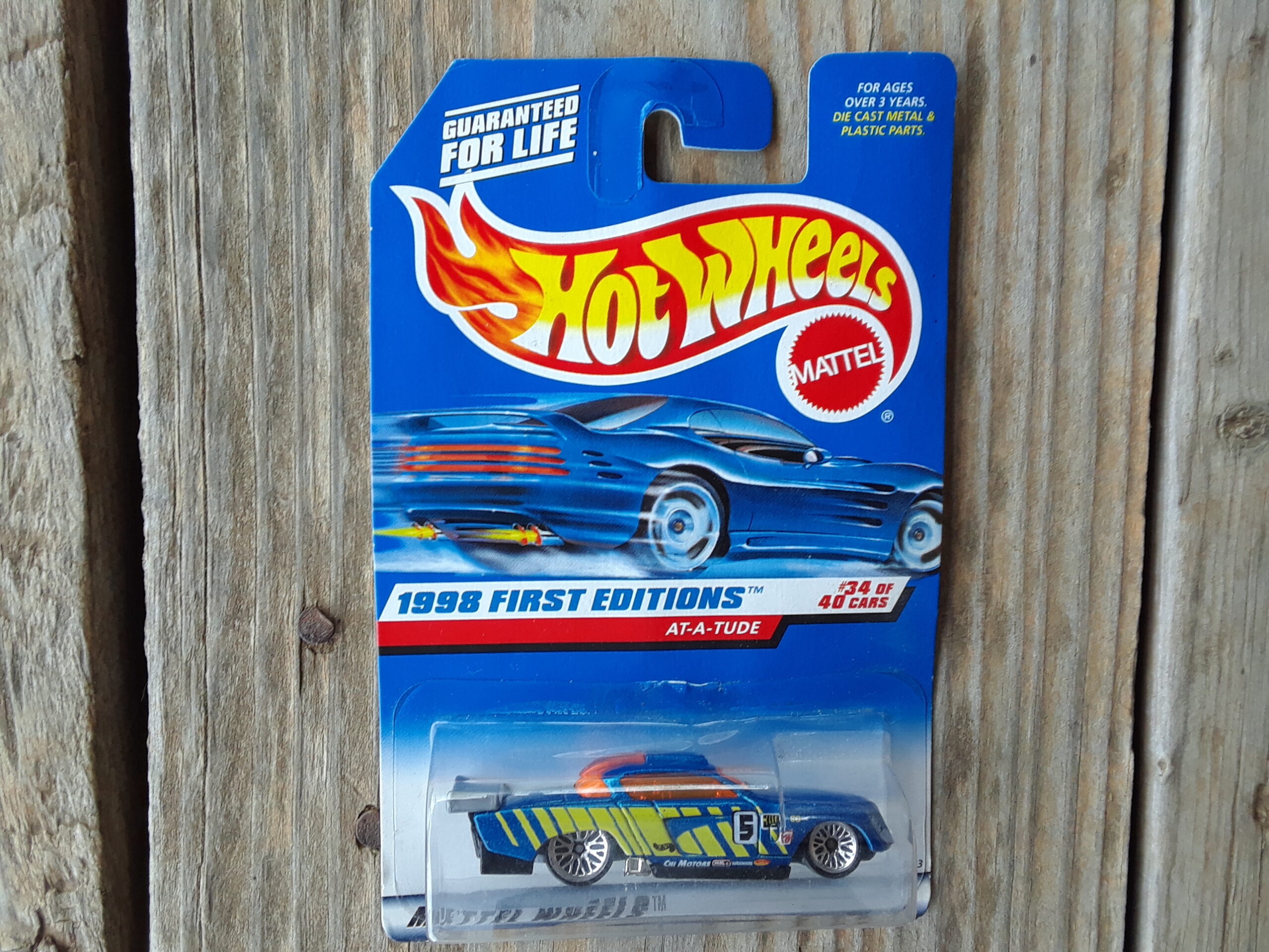 Hot Wheels 1998 First Editions AT-A-TUDE