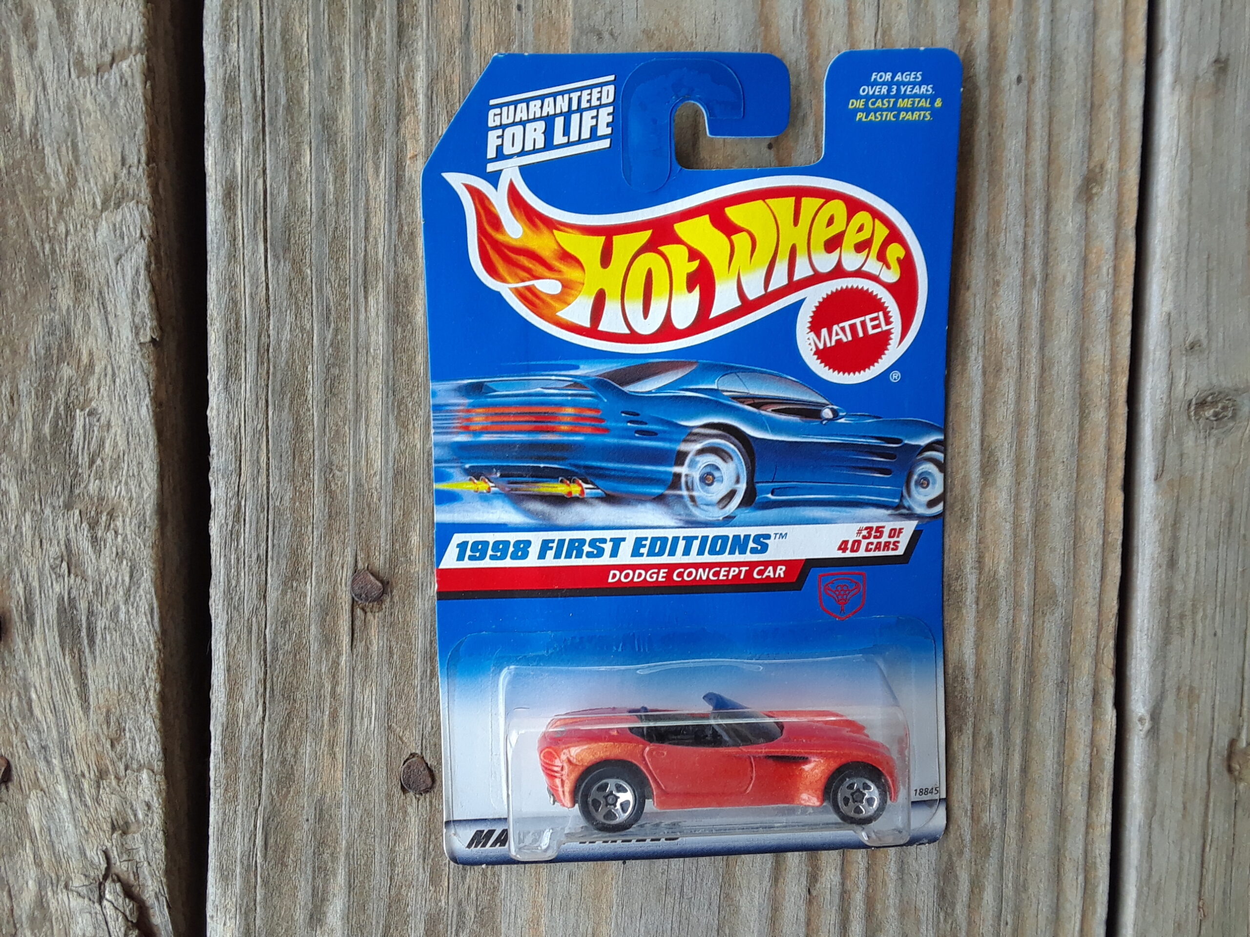 Hot Wheels 1998 First Editions Dodge Concept Car