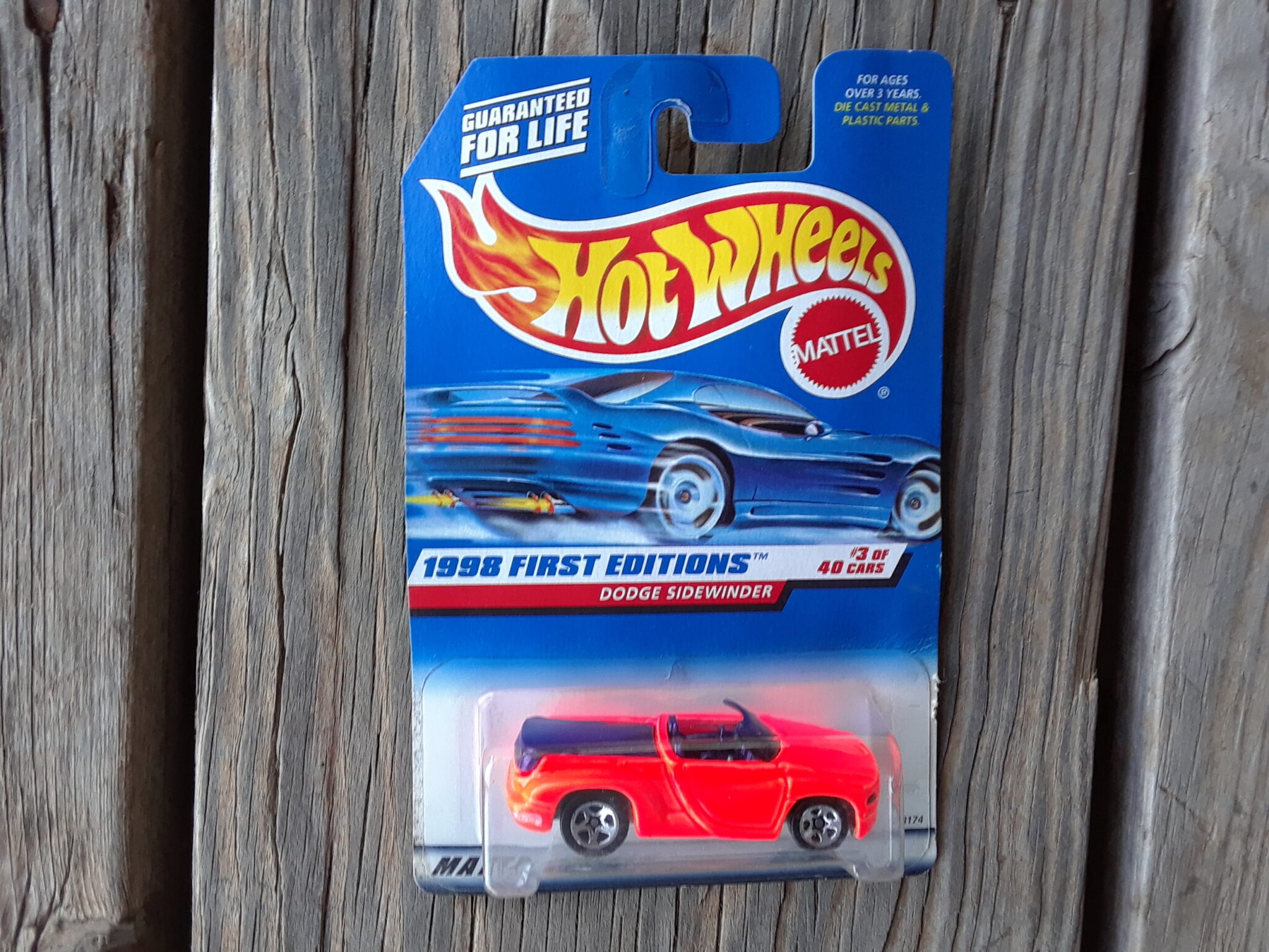 Hot Wheels 1998 First Editions Dodge Sidewinder – Wild West Toys