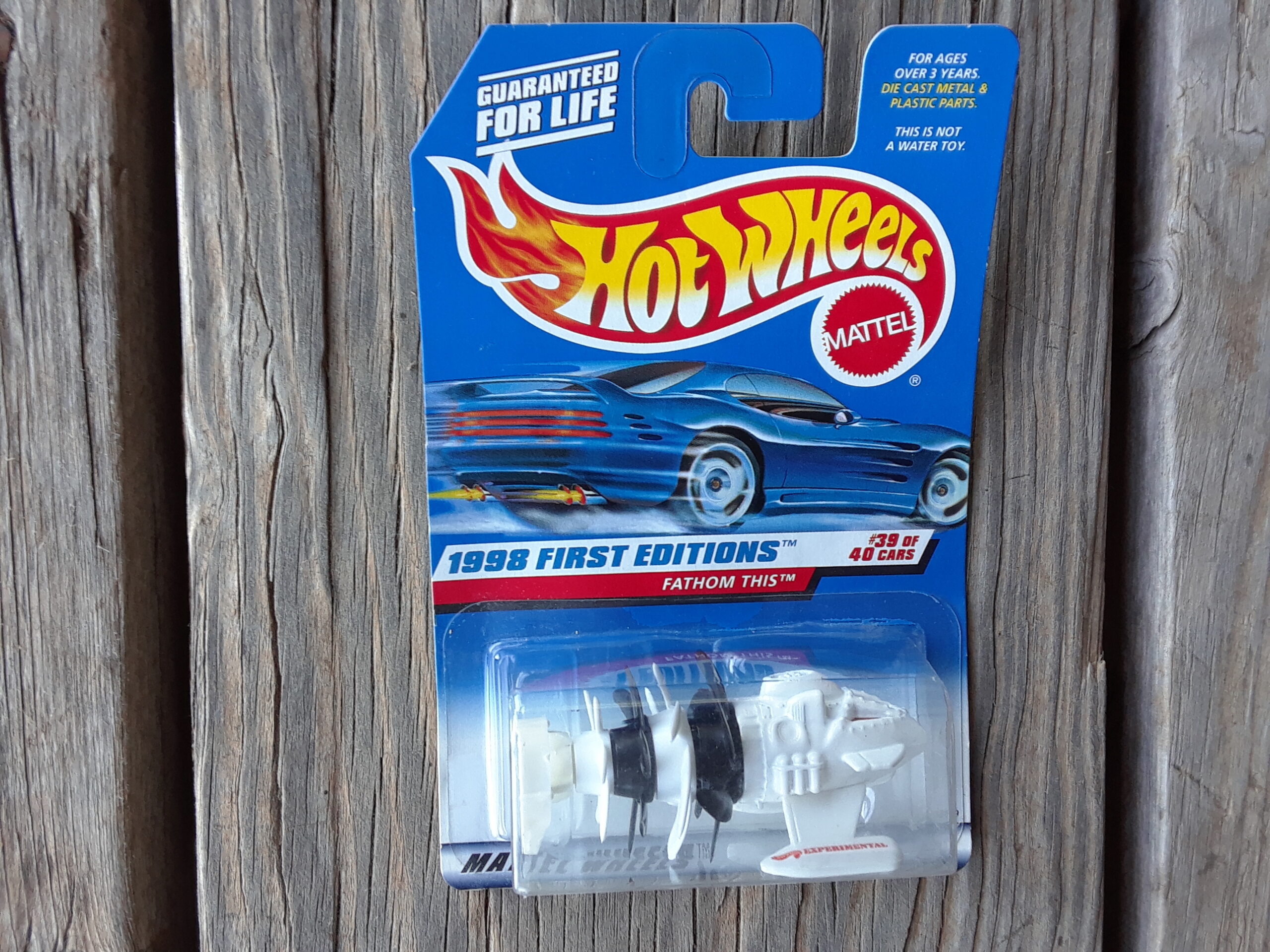 Hot Wheels 1998 First Editions Fathom This