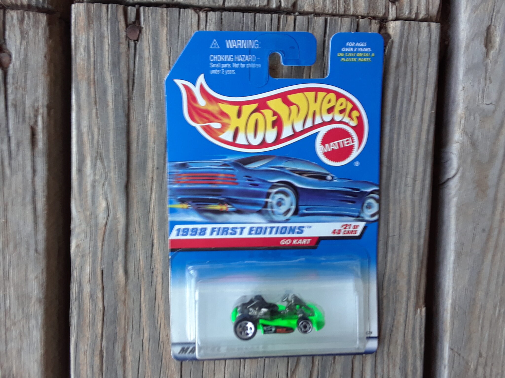 Hot Wheels 1998 First Editions Go Kart – Wild West Toys