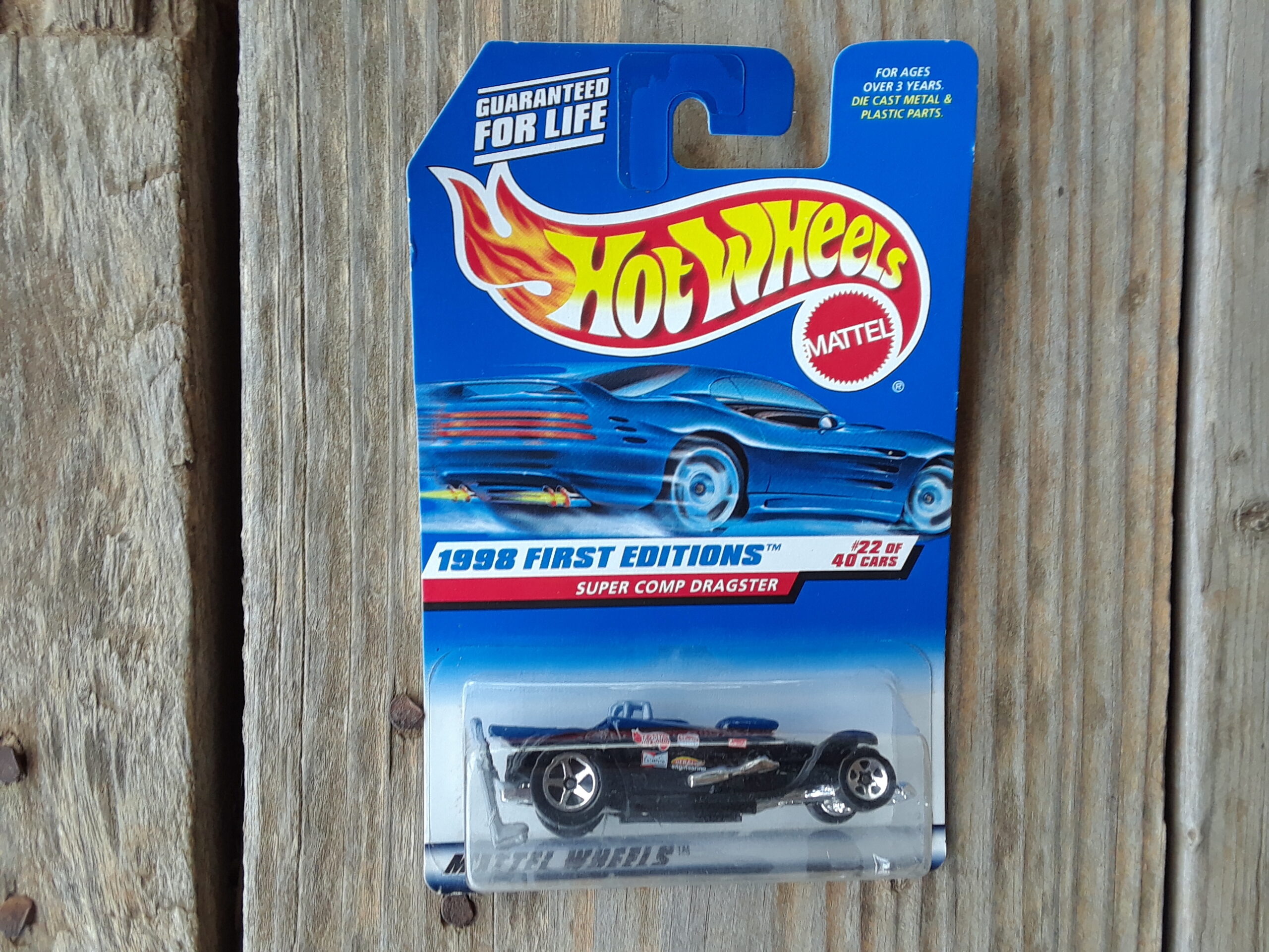 Hot Wheels 1998 First Editions Super Comp Dragster