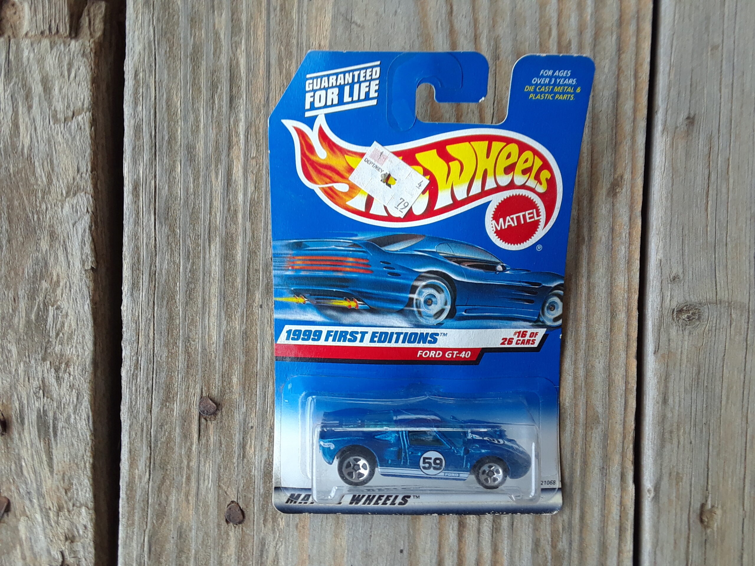 Hot Wheels 1999 First Editions Ford GT-40