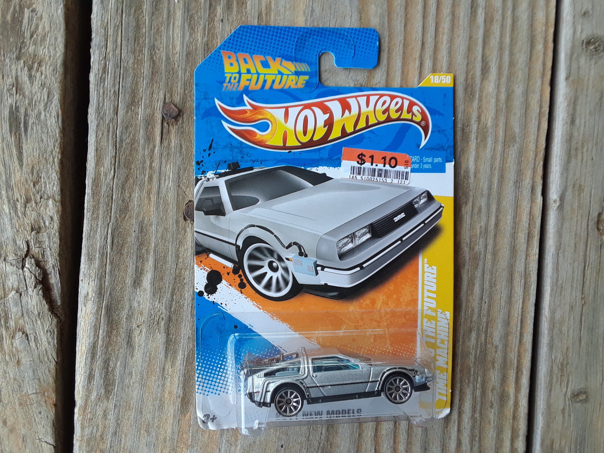 Hot Wheels 2011 New Models Back To The Future Time Machine